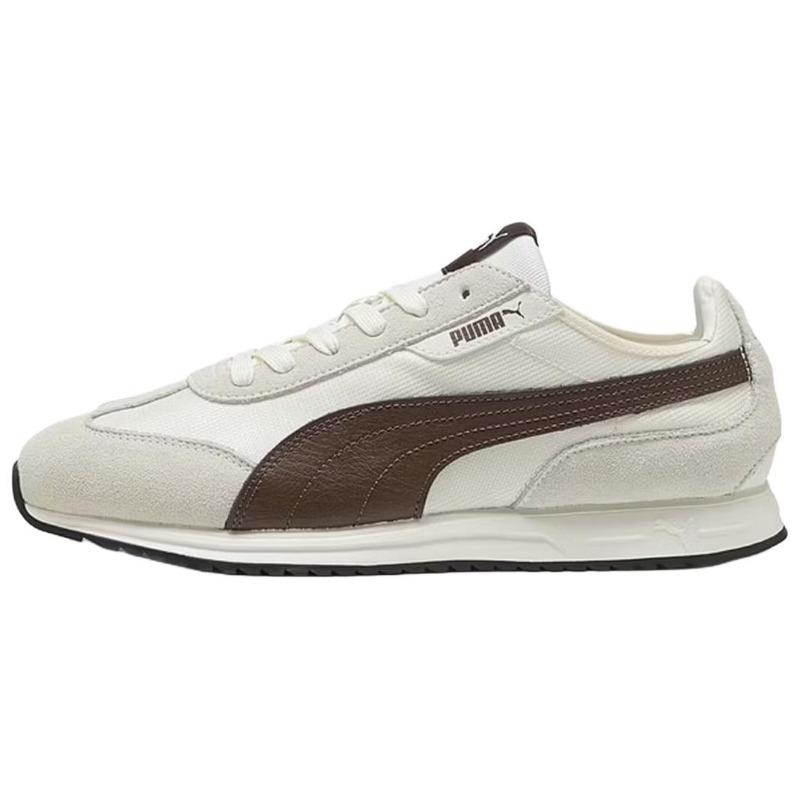PUMA SOFTRIDE ST I-WIN NYLON Unisex Snug Fit Cushioned Rebound Low Top Lifestyle Casual Shoes Warm White Brown 406172-03
