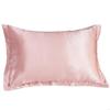 Simulated Silk Pillowcase Soft Colorfast Pillow Sleeve Zippered Designing X3UC