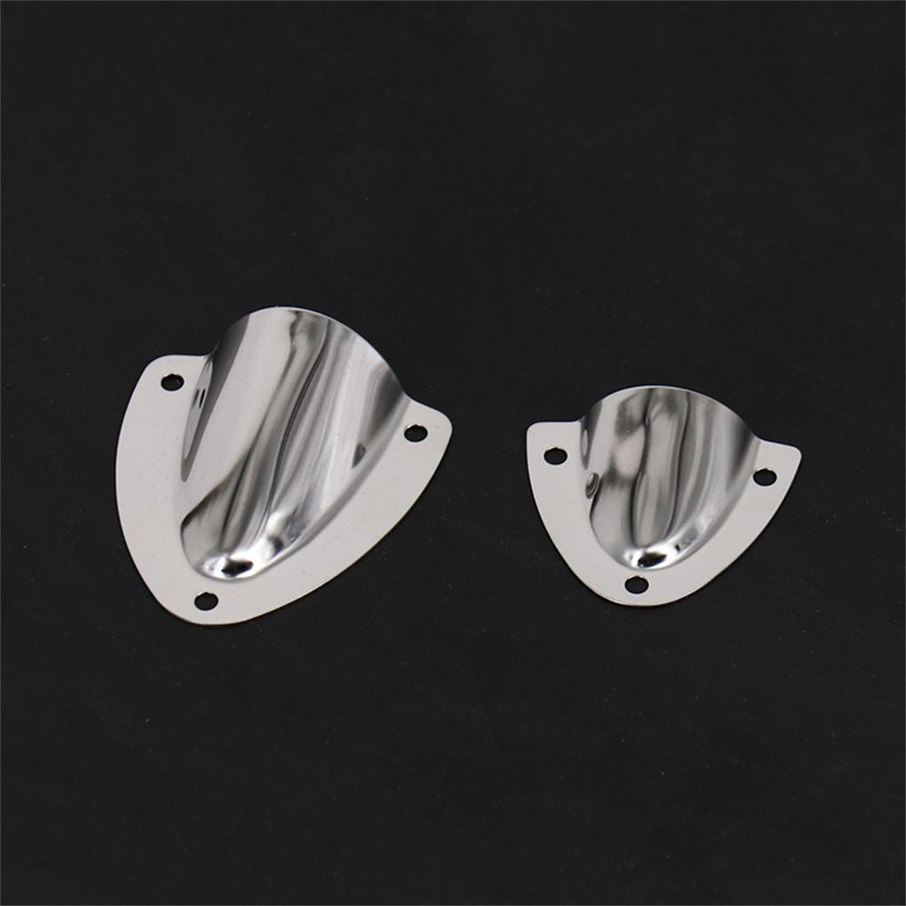 Marine Clam Shell Vent Cover Stainless Steel Metal Wire Pass Through Ventilation Cable Vents for Boats Surfing Equipment