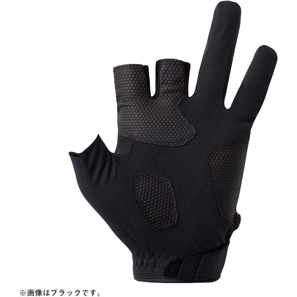 Daiwa DG-6525W Cold Weather Game Gloves 3-Finger Cut Black Camo XL