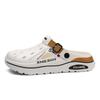 Fashion Summer Men Clogs Non-slip Thick-soled Casual Shoes Outerwear Beach Soft-soled Baotou Slippers Men's Slippers Sandals