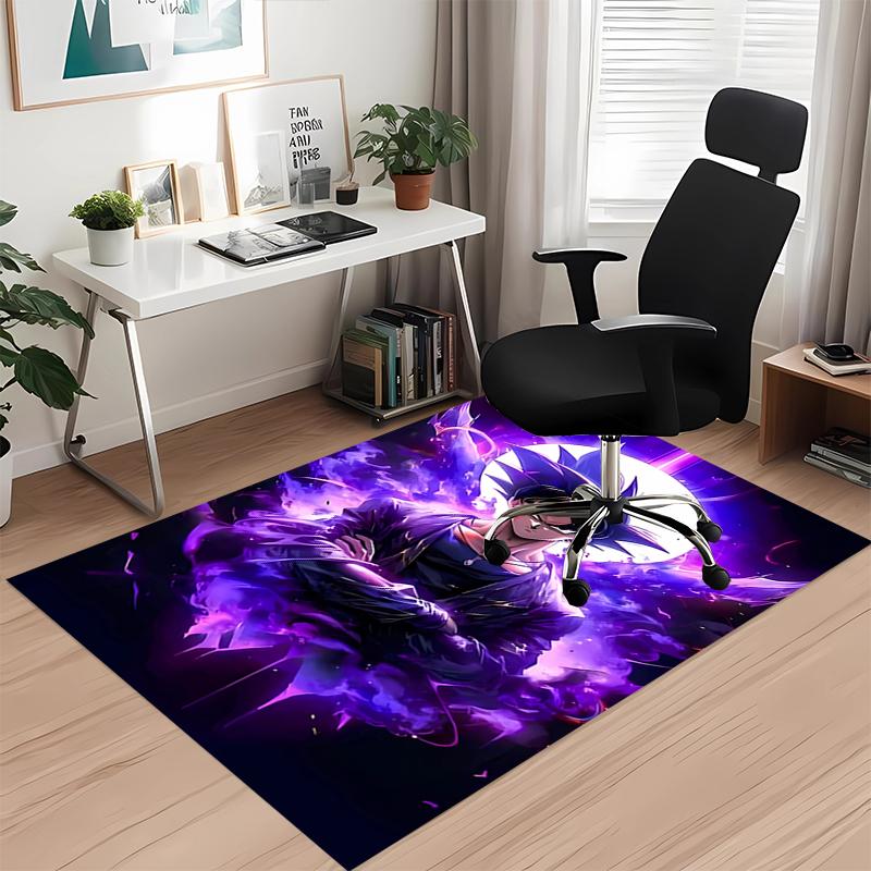 Dragon Ball Printed Carpet, for Office Chair Living Room Bedroom Kitchen Room Decor Gifts.