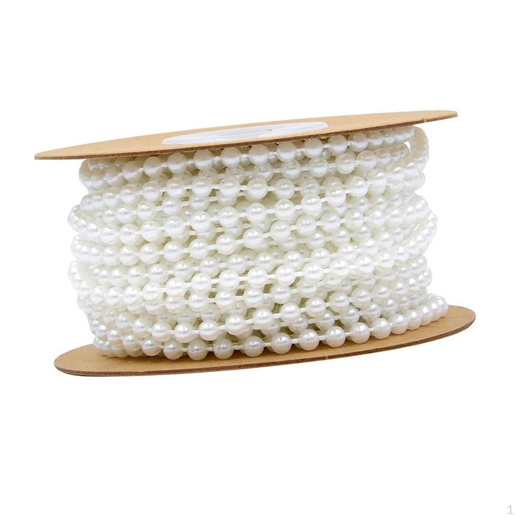 Цепочка из бисера, ювелирные изделия, свадебные поделки, длина 10 м, фурнитура для изготовления звеньев