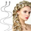 Snake Hairpins Cool Hair Accessories Headwear Elegant Snake Hair Clip Alloy Material Gift for Girls and Women