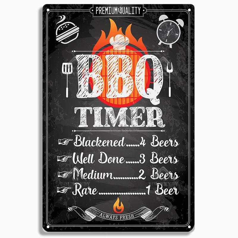 Ретро Металлические жестяные таблички DADS BBQ Декоративная табличка Настенный декор для Барбекю Бара Паба Кухни Зоны для вечеринок Винтажная металлическая пластина