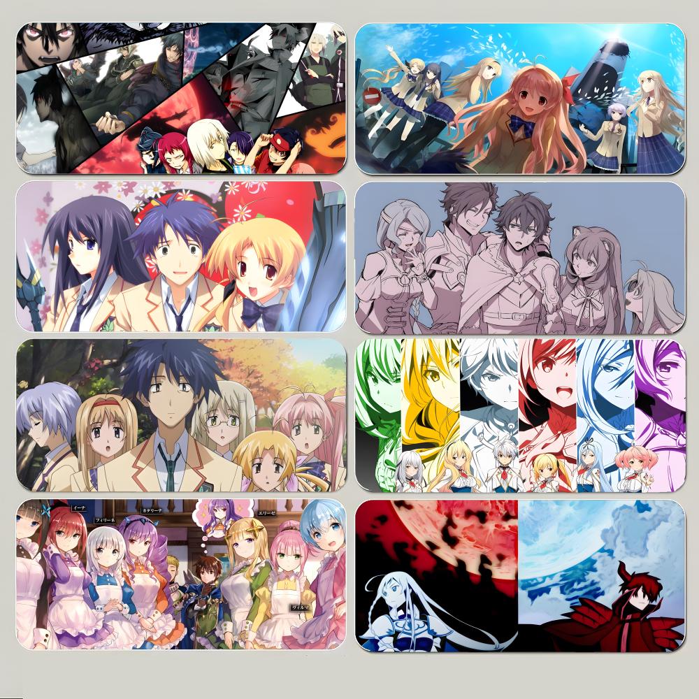 Funny Cool Anime Tthe Devil Is A Parttime Mouse Pad Large Gaming Mousepad With Thick Stitched Edge Nonslip Desk Mat