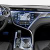 ТПУ для Toyota Camry 2018- Прозрачная Защитная Пленка Наклейки в Салон Автомобиля Панель Центрального Управления Дверь Воздуховод Передачи Навигация