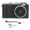 Digital Camera 48MP 1080P 2.4 Inch Screen 16x Zoom Prevent Shaking Portable Compact Selfie Camera