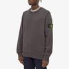 STONE ISLAND Свитшот Темно-серый Мужской Топы 761563051-V0065