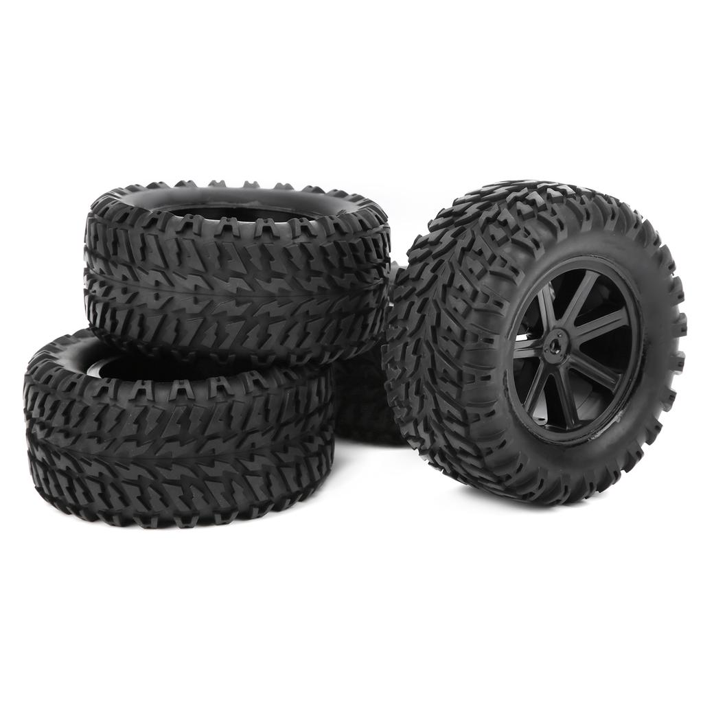 4 шт. RC колеса шины с 7 шт. спицами для дистанционного управления 1/10 для ZD Racing Desert Truck Car