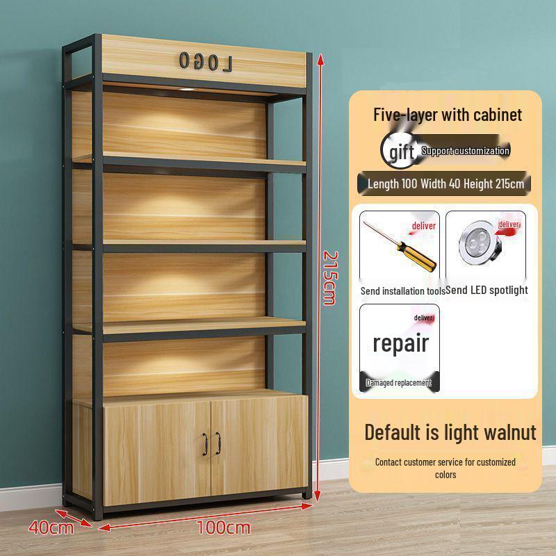 Multi-layer Display Rack for Supermarkets and Cosmetics