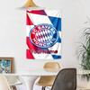 Fc Bayern Mnchen Custom Your Name Wall Decor Tapestry Art For Pet Memorial Birthdaywedding Party Backdrop Family Gift