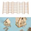 Supplies HandCraft Miniature Wooden Ladder Home Decoration Garden Ornament Micro Landscape