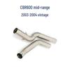 Honda CBR600 03-04 Double Row Mid-Section Exhaust Manifold Pipe