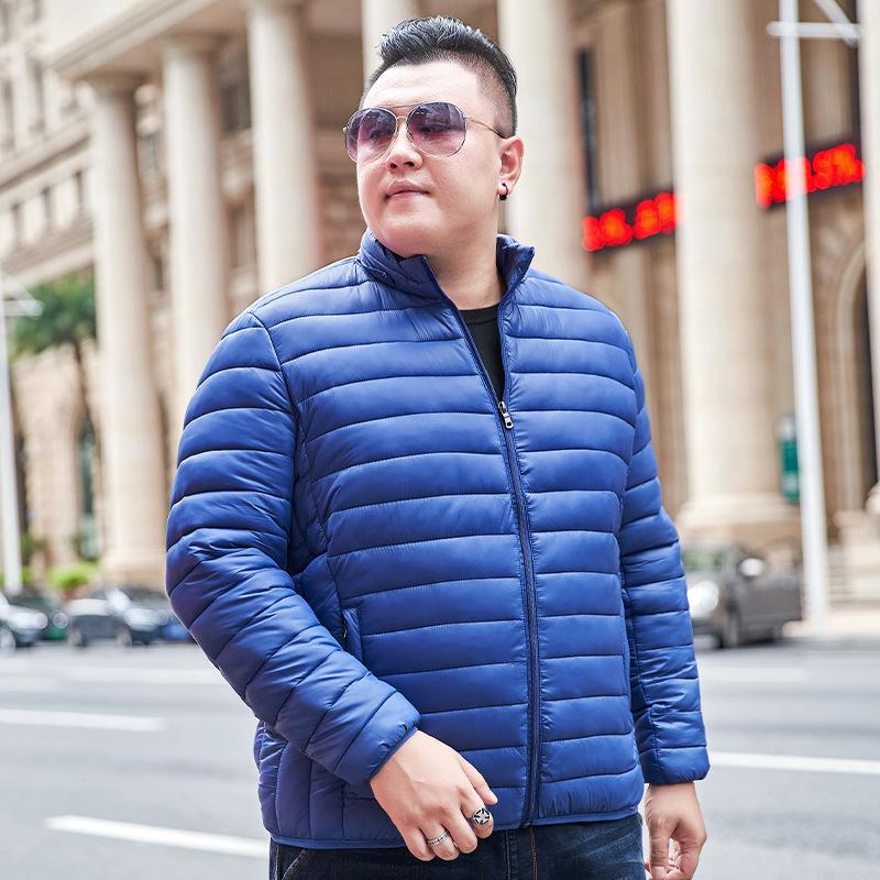 Мужская зимняя повседневная легкая теплая куртка больших размеров