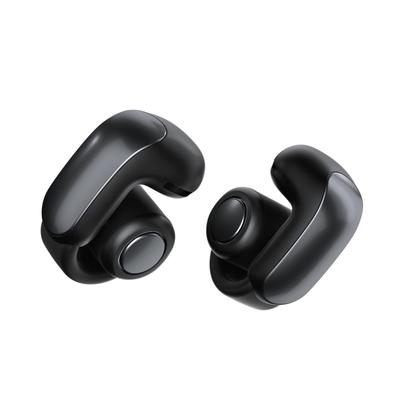 Bose Ultra Open Earbuds Полностью беспроводные открытые наушники Пространственное аудио Bluetooth-соединение с микрофоном До 7,5 часов воспроизведения Защита от брызг Черный