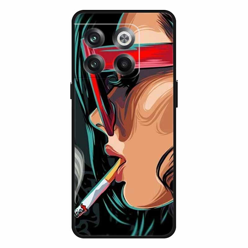 For OnePlus 10T Case AcePro 5G Shockproof Soft Silicone TPU Back Cover For OnePlus Ace Pro 5G Phone Cases One Plus 10T 10 T Cute