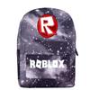 Roblox School Backpack Student Canvas Bag Boys Casual Outdoor Climbing Backpack