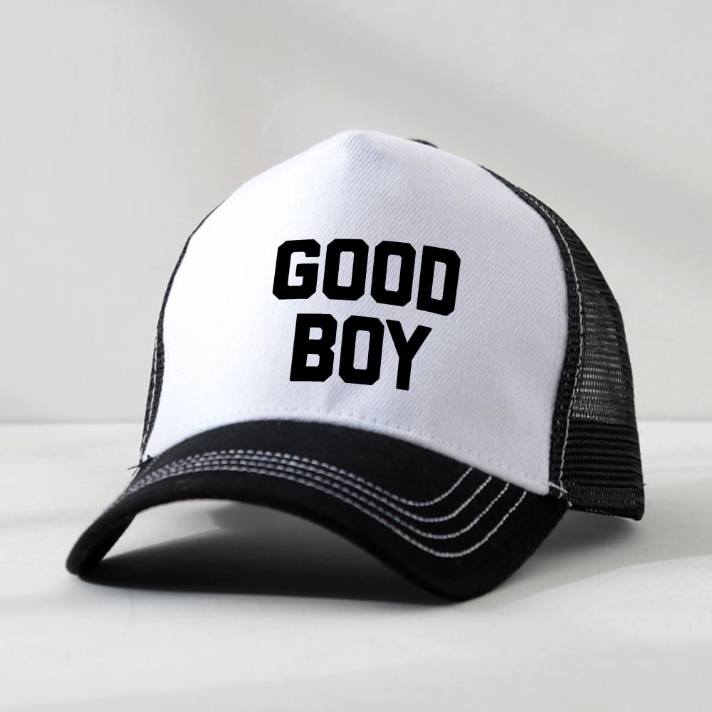 Unisex GOOD BOY Baseball Caps Spring Autumn Outdoor Adjustable Casual Hats Sunscreen breathable mesh Hat Sports Cap