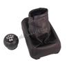 Для Vauxhall Opel CORSA B 1993 1994 1995 1996 1997 1998 1999 2000 Автомобильный стиль 5-ступенчатая ручка переключения передач с чехлом из ПУ кожи
