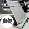 Вентилятор охлаждения CPU + GPU для ноутбуков DC5V 4-контактный 4-проводной Кулеры Вентилятор для ноутбуков серии X14 R2 M14 Деталь