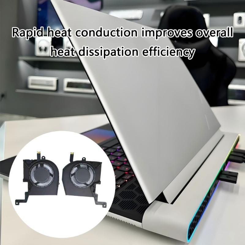 Вентилятор охлаждения CPU + GPU для ноутбуков DC5V 4-контактный 4-проводной Кулеры Вентилятор для ноутбуков серии X14 R2 M14 Деталь