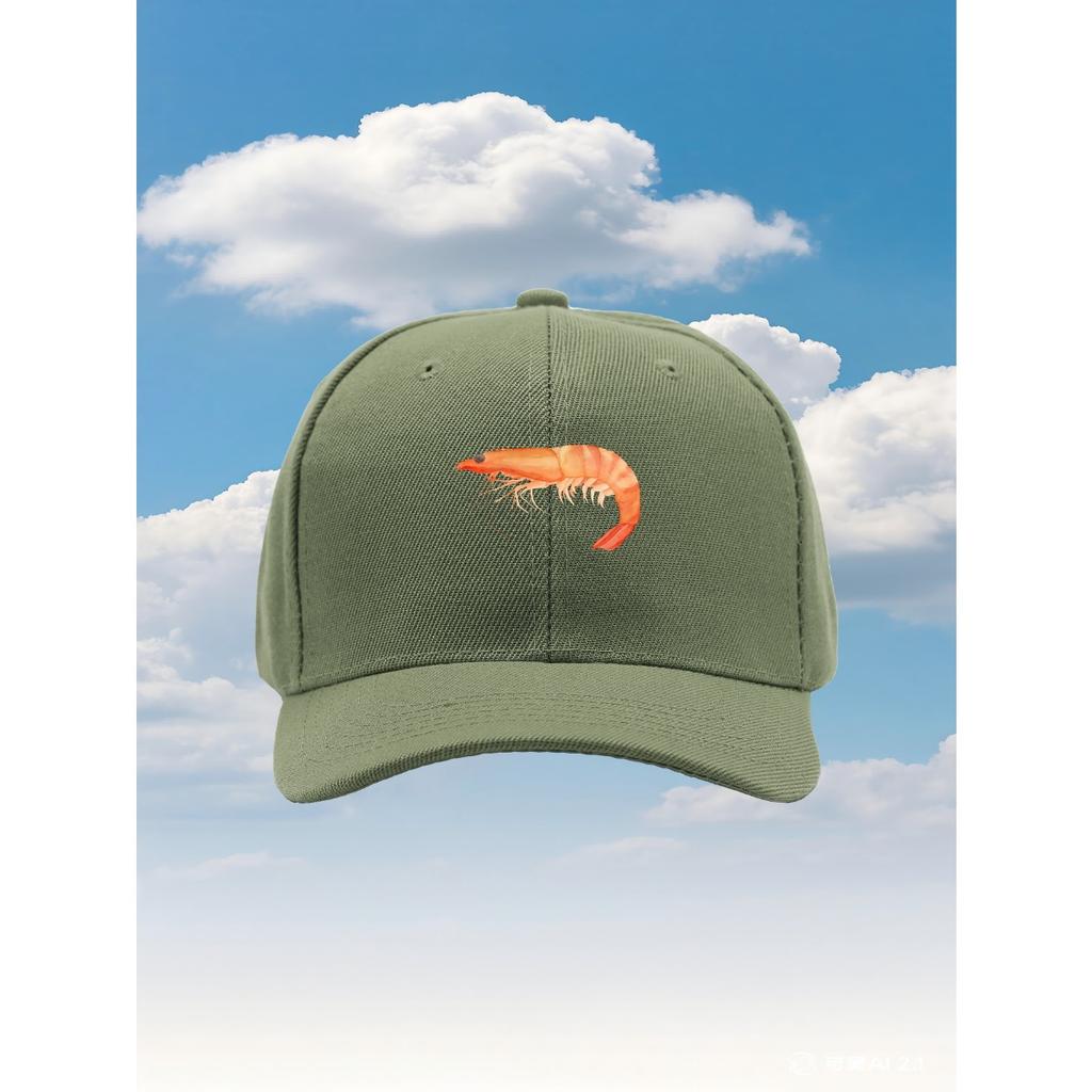 shrimp new model Trucker Hat with an Adjustable Fit And a Fun Printed Design Ideal for Outor Activities Travel And Daily