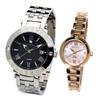 Pair Watch 10 ATM Water Resistant Equipped with Battery Movement Equipped with Solar Movement A Watch with Beautiful Crystals On the Shell Dial