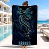Go Team Kraken! Beach Towel, Super Soft Microfiber, Perfect Gift for Her/Him, Birthday, for Pool, Beach, Travel, Decor Beach Party