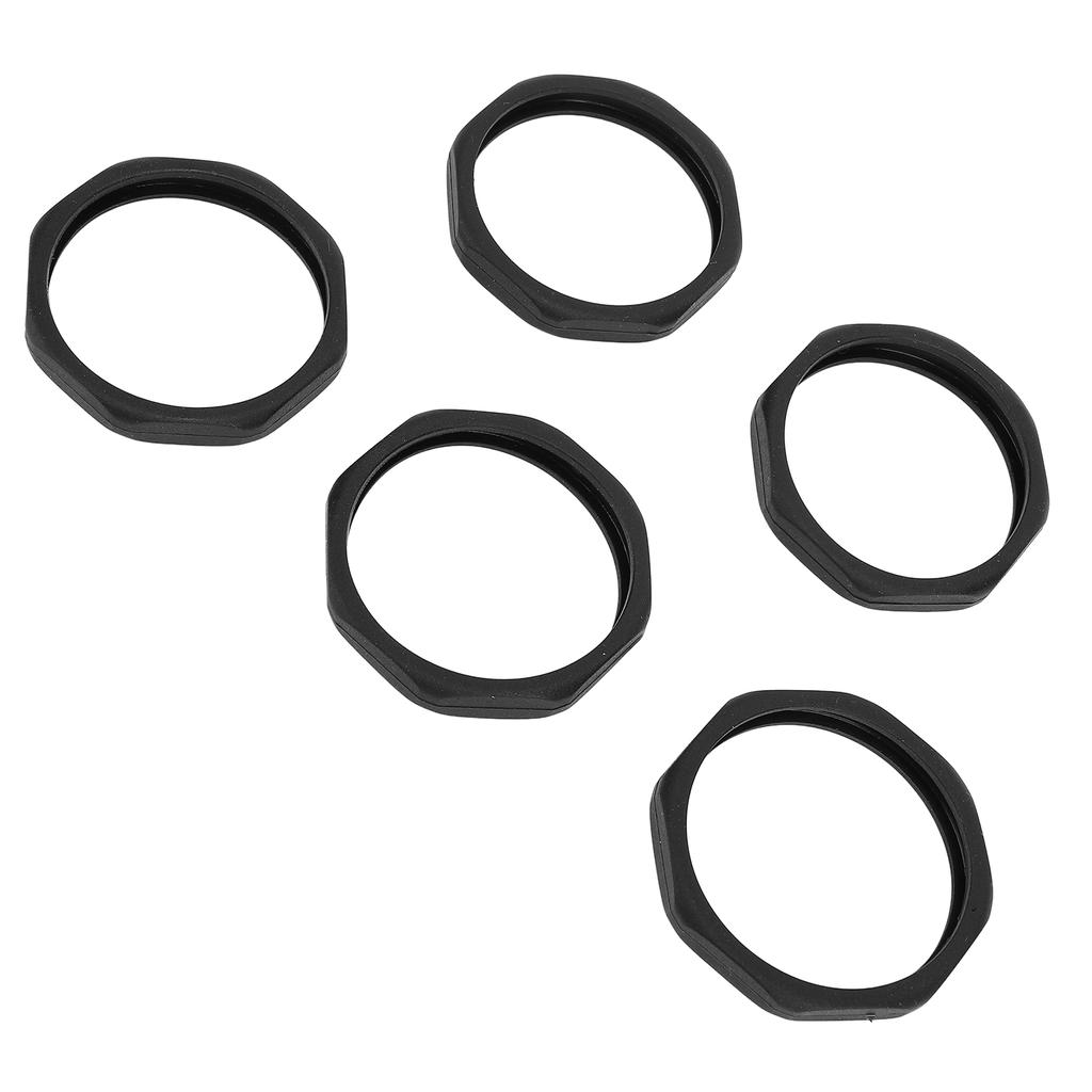 5 шт. кольцо для микрофона, противоскользящее, силиконовое, круглое, для микрофона, противоскользящее, набор для вечеринок KTV, конференций