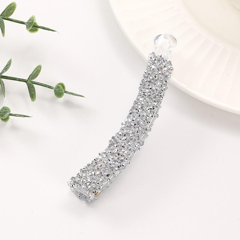 Frosted Banana Ponytail Clip Solid Color Hair Clip Women Hair Styling Clip Accessories Ponytail Barrettes Hair Claws Hairpins