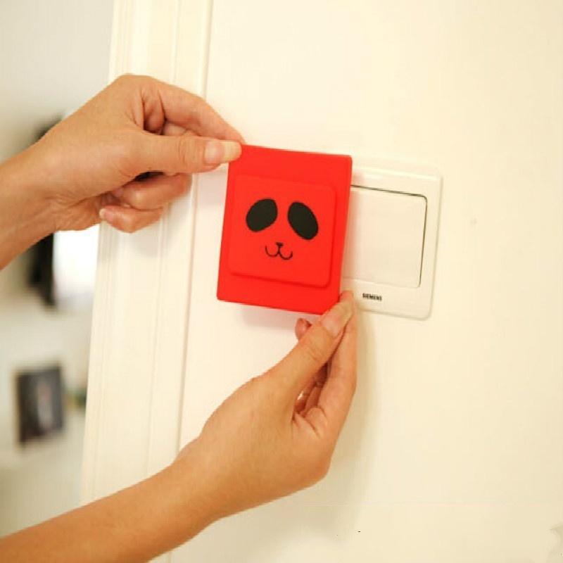 Мультяшный пылезащитный и ударопрочный силиконовый чехол для переключателя, защитный чехол для розетки, защитный чехол для переключателя