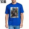 Unisexs Top Short sleeve Quick Dry T Shirt Predator Movie Poster On Black Short sleeve Vintage Tshirt New Arrived Round Neck