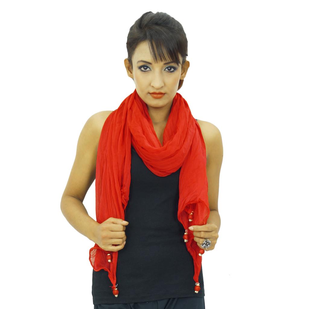 Длинные палантины с запахом на шею из шифоновой смеси Dupatta Women Chunni Indian Scarves