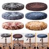 5-13cm Thick Elastic Bar Stool Cover Polyester Comfortable Round Swivel Chair Protection