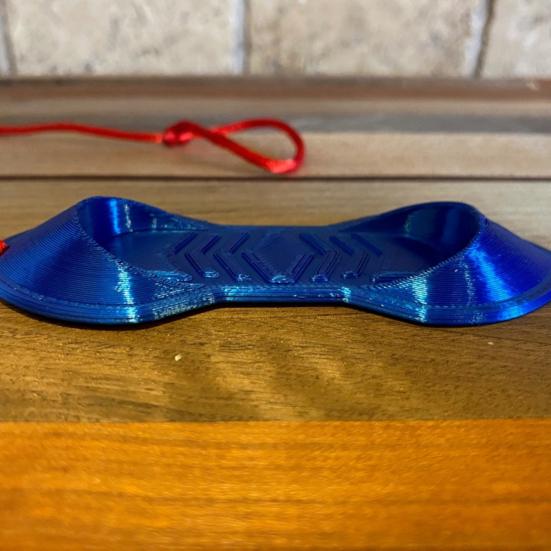 Mini Finger Skateboard Toy Lightweight Plastic Small Fingerboard with Rope Non-slip Air Surfing Board Toy Kids Skaters Surf Fans Gifts