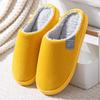 Cotton Slippers Women's Winter Home Home Home Warm Non-slip Thick Bottom Couple New Wool Slippers Men's Autumn and Winter