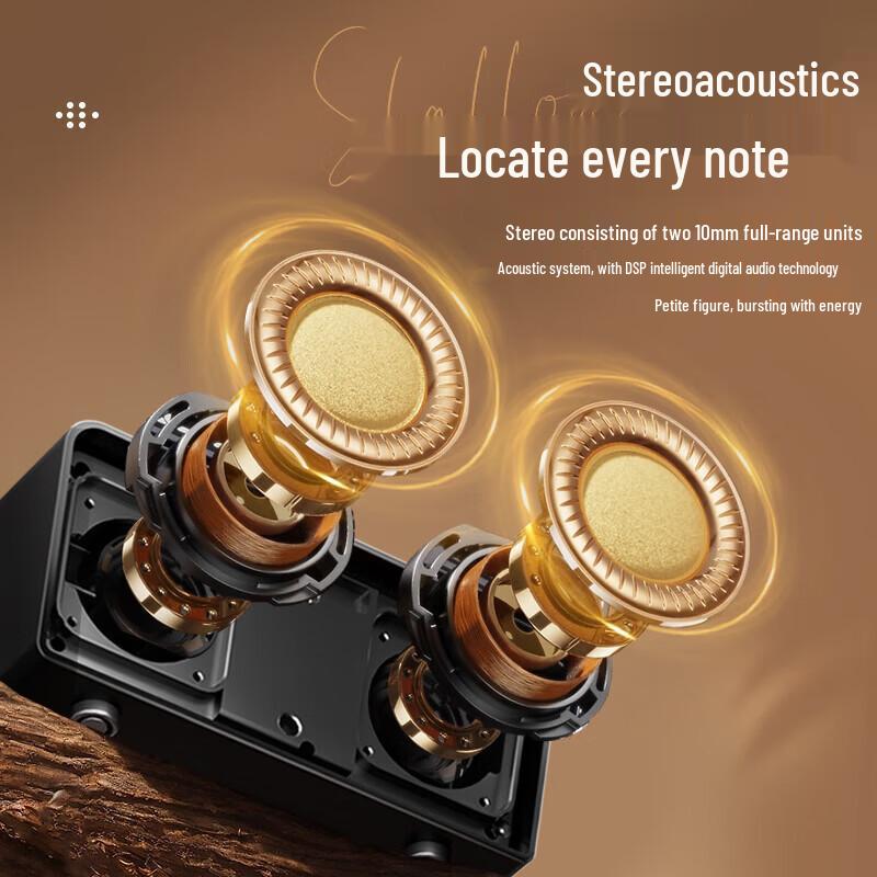 Портативная Bluetooth-колонка Newmine BT521, штекер CN (адаптер в комплекте)