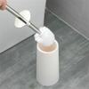 Steel Bath Cleaner with Base Cleaning Brush Toilet Brush Holder Set Toilet Brush Standing Stand