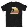 Retro Sunset Male Rock Climbing Outdoor Bouldering Short-Sleeve Unisex T-Shirt