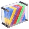 3D Pin Art Toy Colorful Plastic Pin Art Board 3D Needle Art Toy for Kids Children Gift White