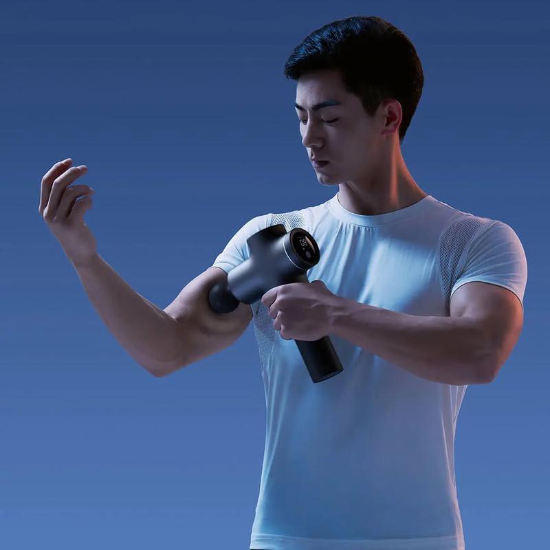 Массажер для фасций Mijia Fascia Gun Pro, китайская вилка (адаптер в комплекте)
