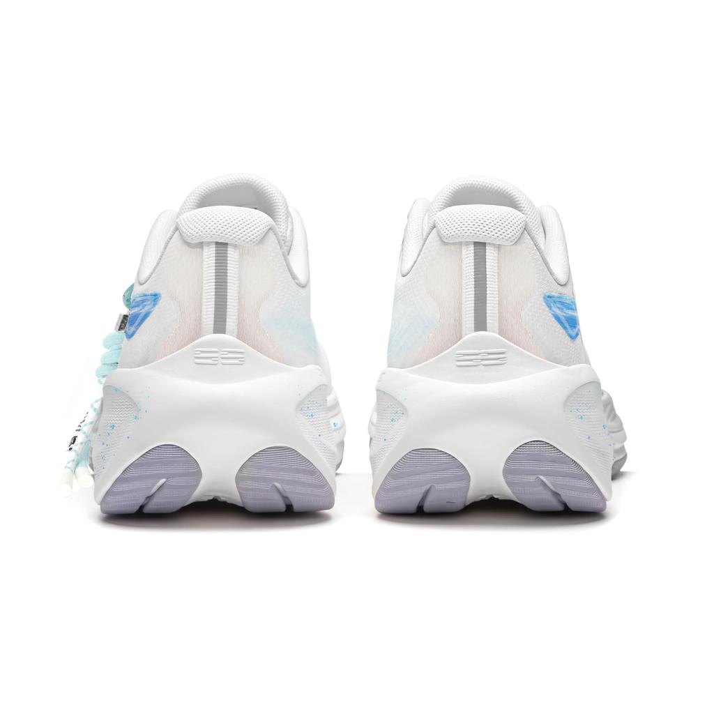 Li Ning MINE JUMP 2.0 V2 Беговые кроссовки Женские Низкие Белые ARSU010-3(Команда1036-)