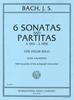 Сонаты и партиты для скрипки соло BWV Music Company Бах, Дж.. S. 1001-1006/Обр.. Галамский/международный