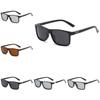 Stylish Uv400 Polarized Sunglasses For Men With Black Frame And Grey Lens For Outdoor Activities