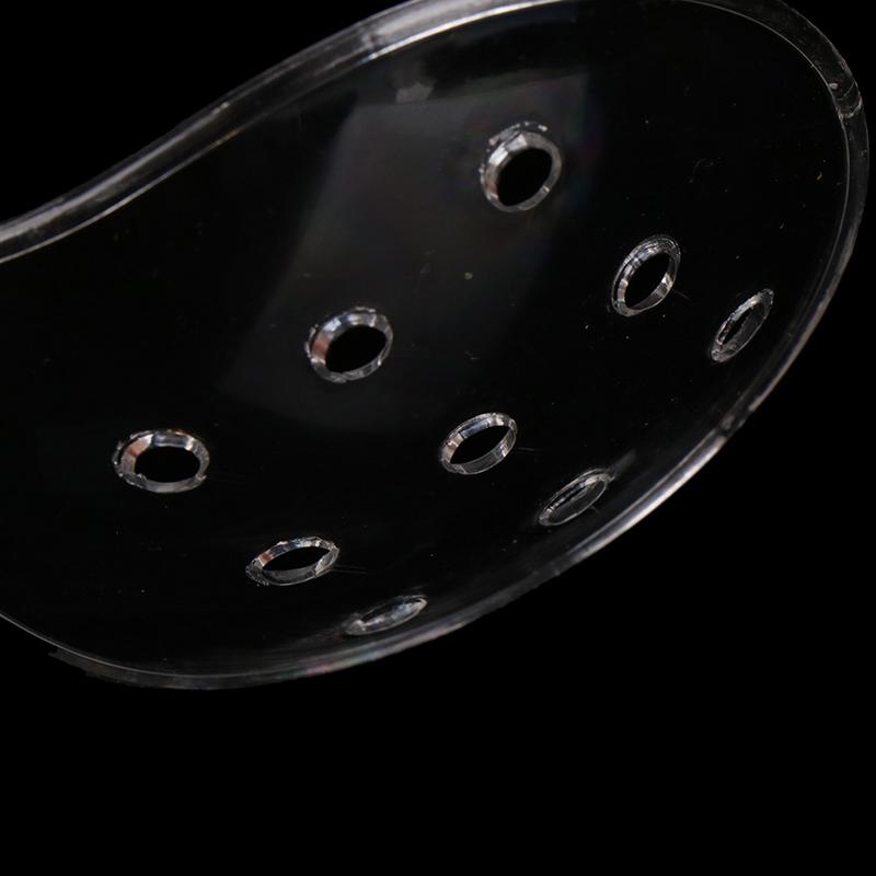 1шт пластиковый прозрачный пластиковый щиток для ухода за глазами с 9 отверстиями, необходимыми после операции