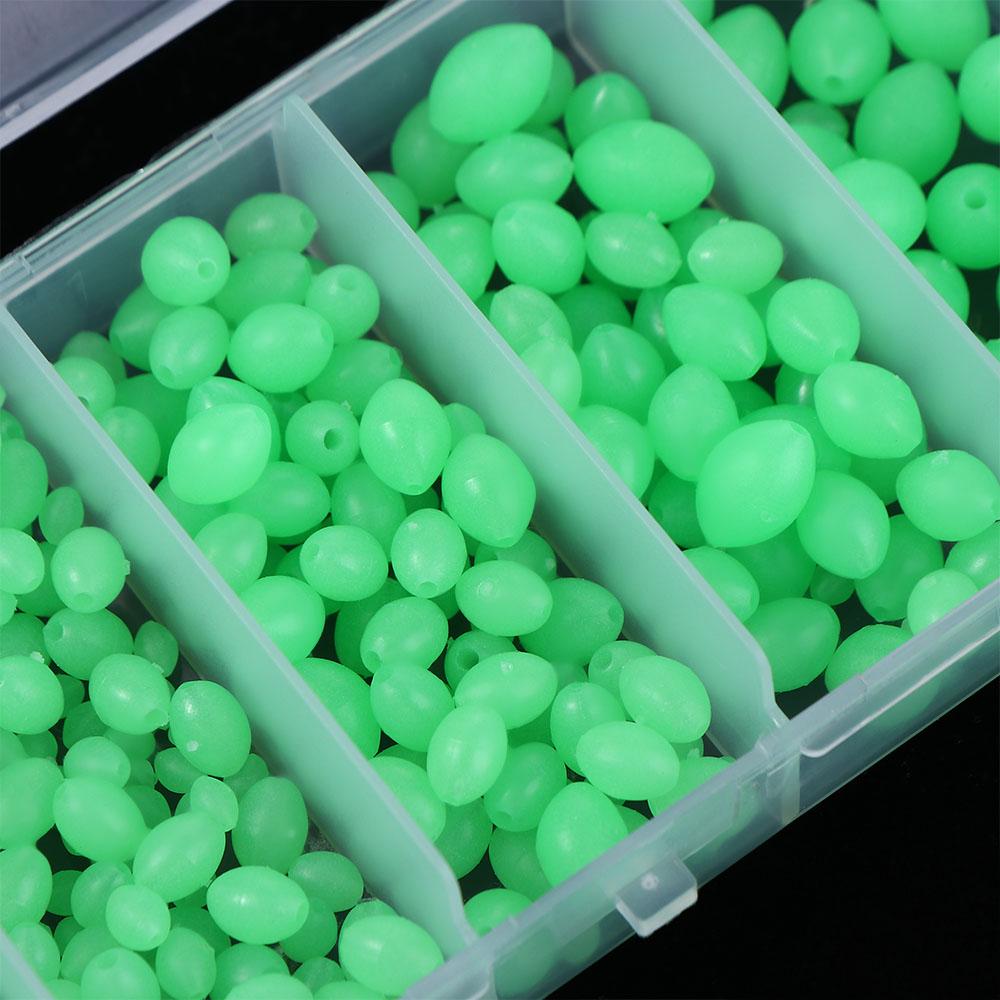 Приманка рыболовные снасти светящиеся рыболовные бусины зеленые бусины рыболовные снасти светящиеся тонувшие бусины