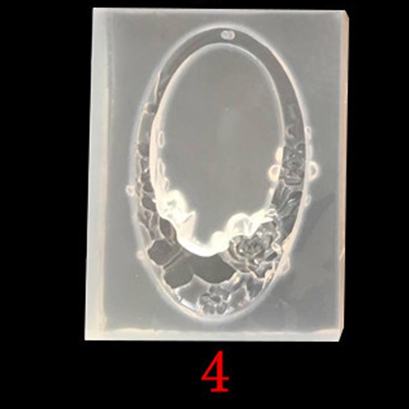 Форма для торта кристалл эпоксидная уф-клей имитация нефрита гирлянда с отверстием кулон аксессуары ручной работы плесень