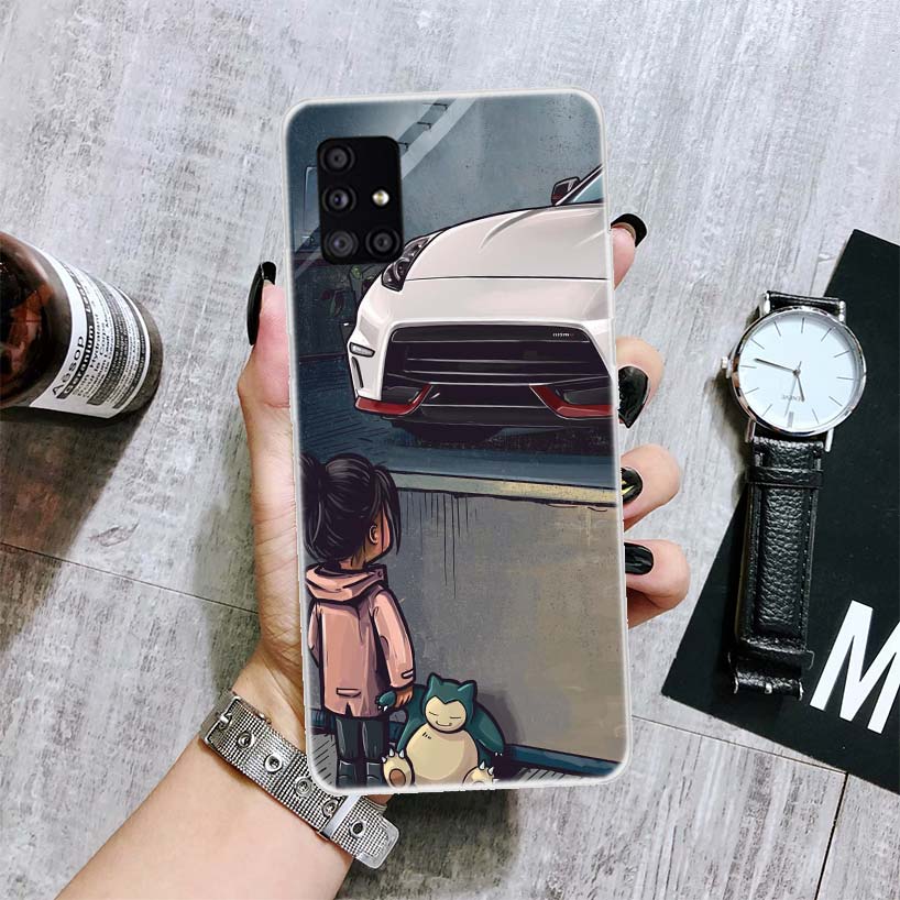 Чехол для телефона Boy See Sports Car Jdm Drift для Samsung Galaxy A52 A53 A12 A13 A22 A23 A32 A33 A72 A73 A42 A02S A03S 5G A50S C