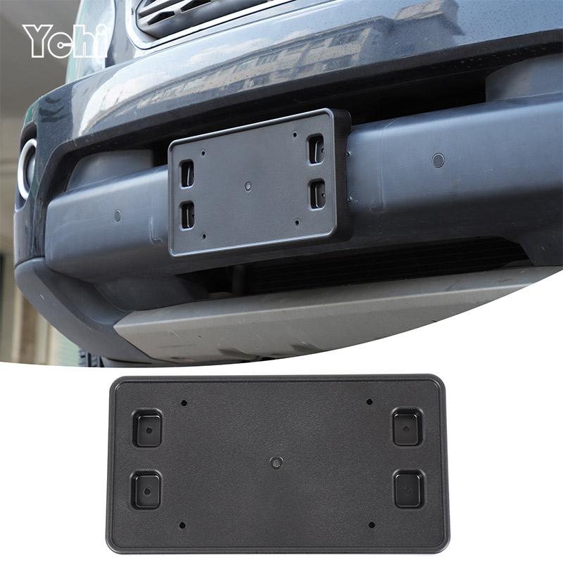 (Для американской версии) Для Land Rover Discovery 4 LR4 2010 2011 2012 2013 2014 2015 2016 Автомобильный передний держатель для крепления номерного знака Brack